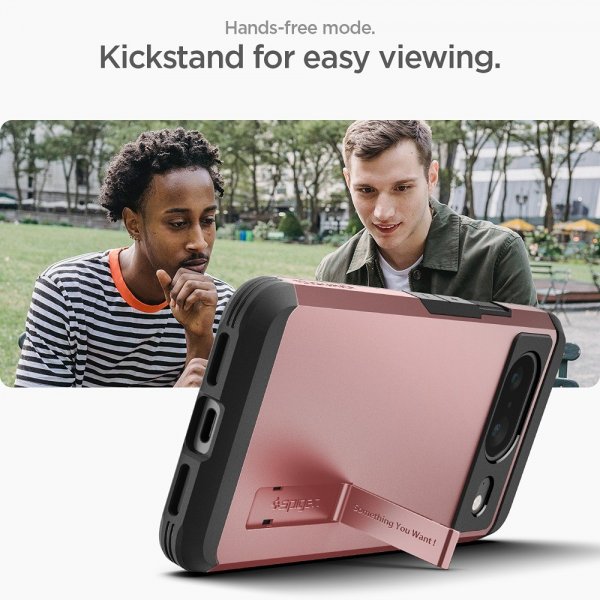 Spigen Google Pixel 8 Deksel Tough Armor Rose Gold