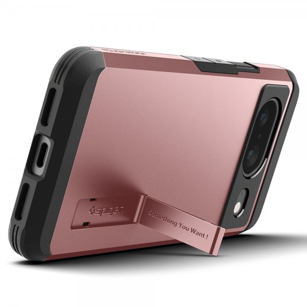 Spigen Google Pixel 8 Deksel Tough Armor Rose Gold