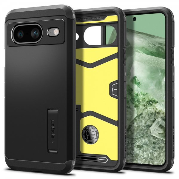 Spigen Google Pixel 8 Deksel Tough Armor Svart