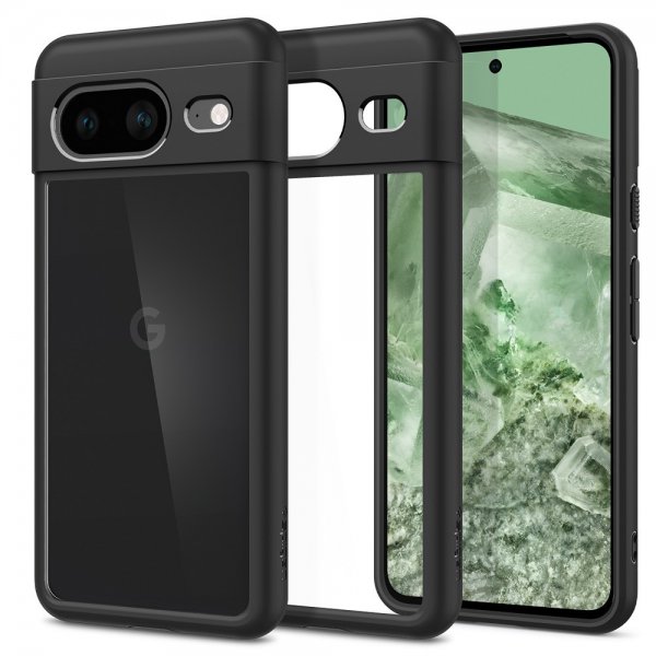 Spigen Google Pixel 8 Deksel Ultra Hybrid Matte Black