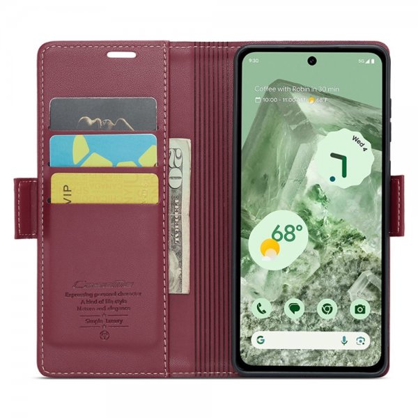 CaseMe Google Pixel 8a Etui 023 Series Rød