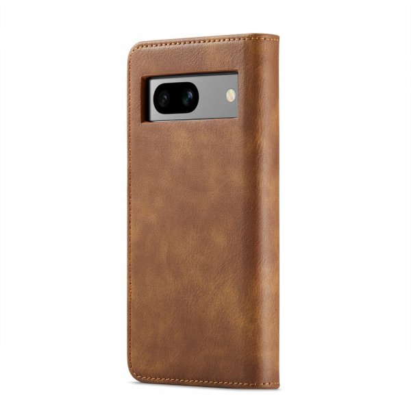 Dg.Ming Google Pixel 8a Etui Avtagbart Deksel Brun