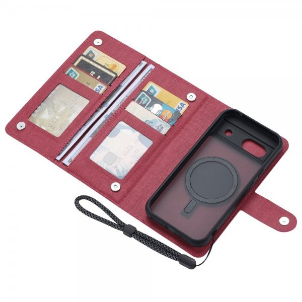 VILI Google Pixel 8a Etui Avtagbart Deksel GMA Series MagSafe Magenta