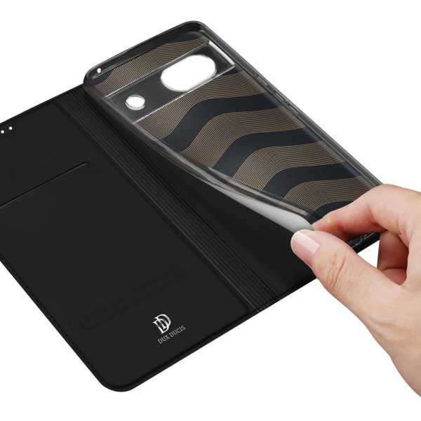 Dux Ducis Google Pixel 8a Etui Skin Pro Series Svart