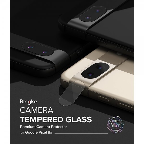 Ringke Google Pixel 8a Kamerabeskytter Camera Protector Glass 3-pack