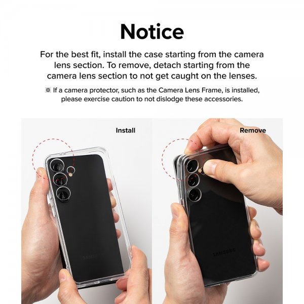 Ringke Google Pixel 8a Deksel Fusion Matte Clear