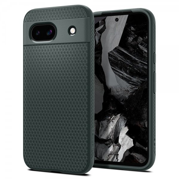 Spigen Google Pixel 8a Deksel Liquid Air Abyss Green
