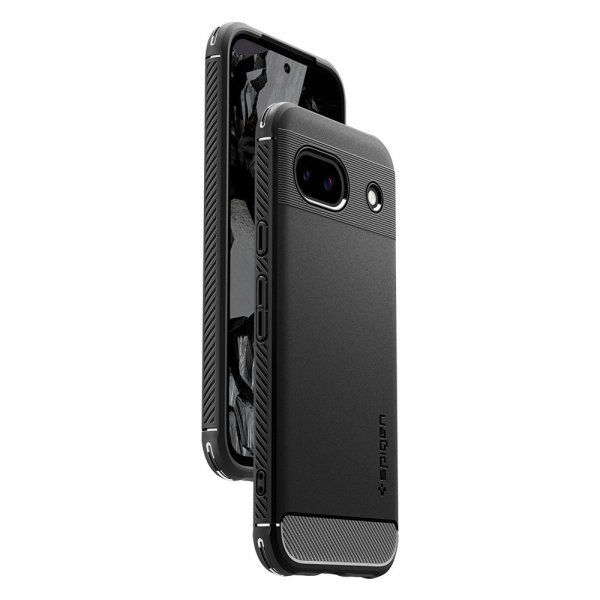 Spigen Google Pixel 8a Deksel Rugged Armor Matte Black