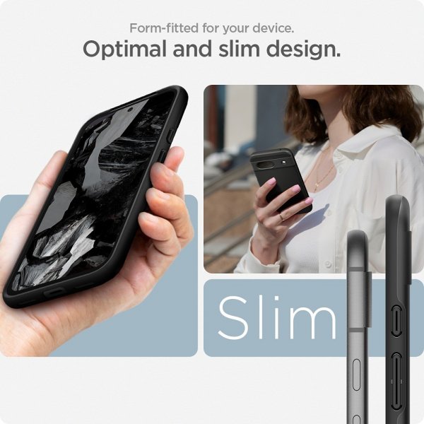 Spigen Google Pixel 8a Deksel Thin Fit Svart