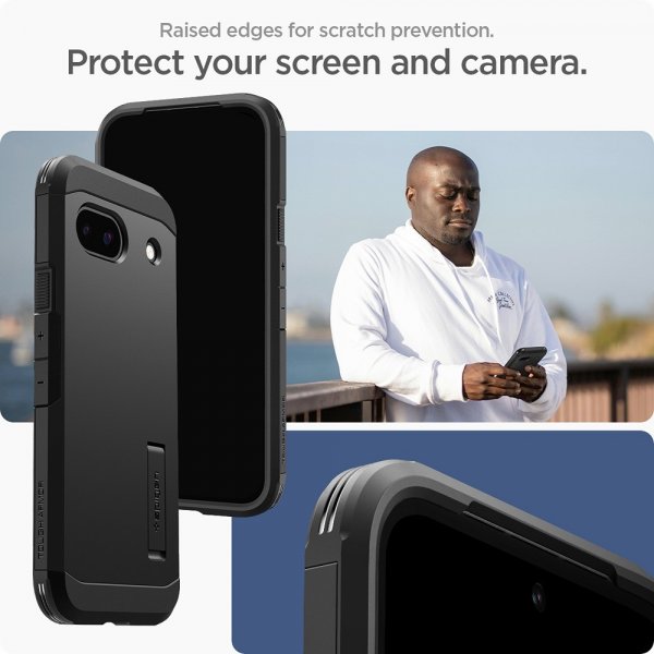Spigen Google Pixel 8a Deksel Tough Armor Svart