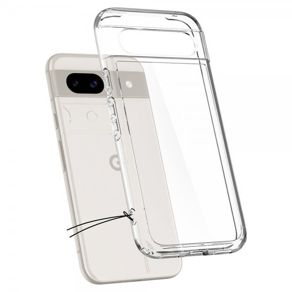 Spigen Google Pixel 8a Deksel Ultra Hybrid Crystal Clear