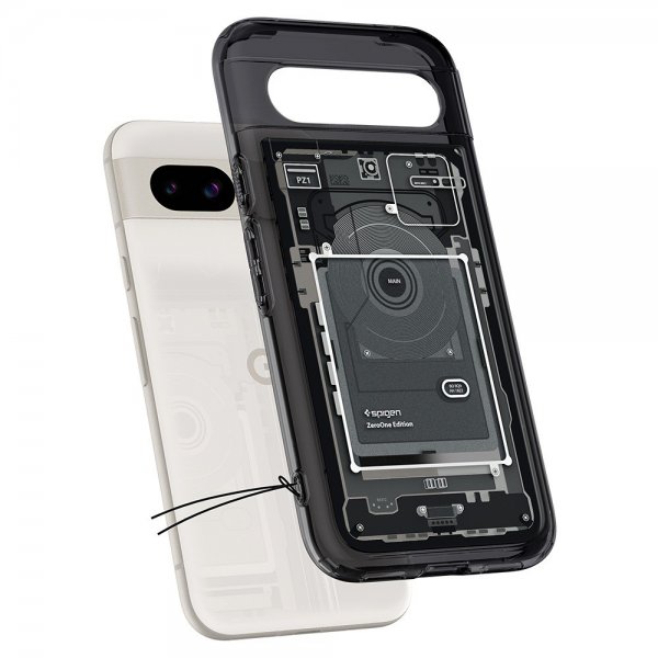 Spigen Google Pixel 8a Deksel Ultra Hybrid Zero One Svart