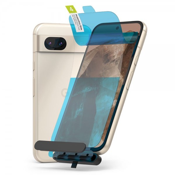 Ringke Google Pixel 8a Skjermbeskytter Dual Easy Film 2-pakning