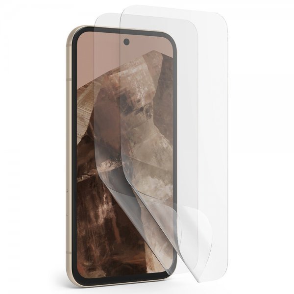 Ringke Google Pixel 8a Skjermbeskytter Dual Easy Film 2-pakning