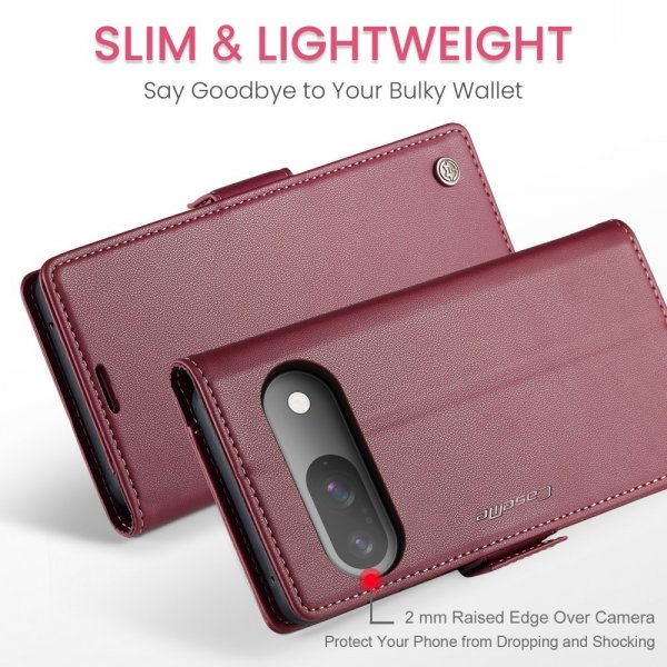 CaseMe Google Pixel 9/Pixel 9 Pro Etui 023 Series Rød