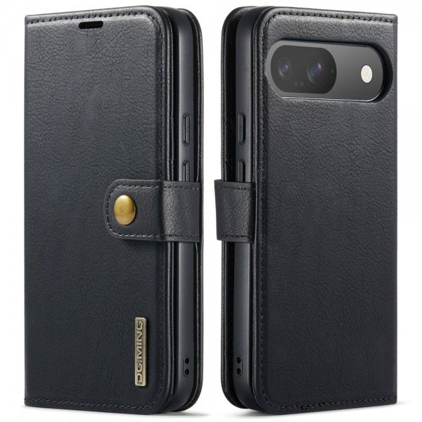 Dg.Ming Google Pixel 9/Pixel 9 Pro Etui Avtagbart Deksel Svart