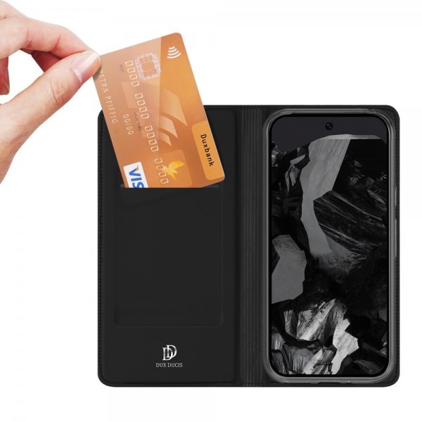 Dux Ducis Google Pixel 9/Pixel 9 Pro Etui Skin Pro Series Svart