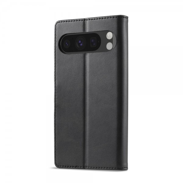 Lc.Imeeke Google Pixel 9/Pixel 9 Pro/Pixel 10/Pixel 10 Pro Etui med Kortlomme Svart
