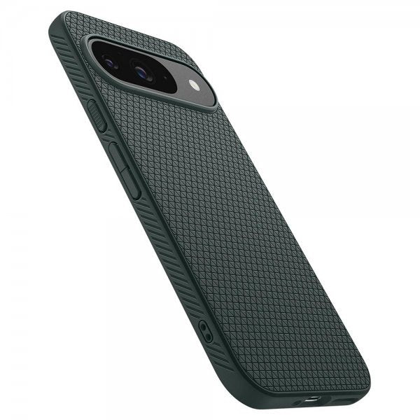 Spigen Google Pixel 9/Pixel 9 Pro Deksel Liquid Air Abyss Green