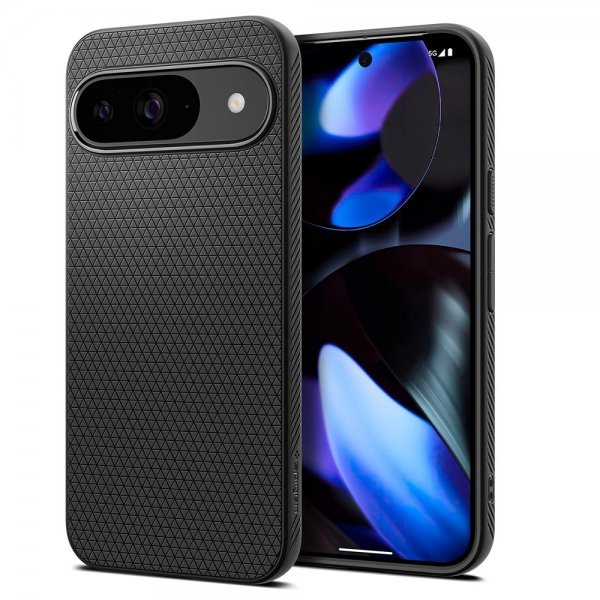 Spigen Google Pixel 9/Pixel 9 Pro Deksel Liquid Air Matte Black