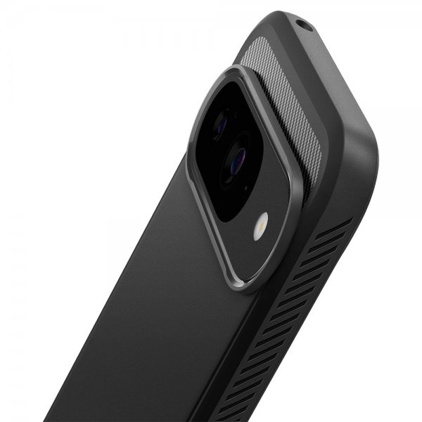 Spigen Google Pixel 9/Pixel 9 Pro Deksel Rugged Armor Matte Black