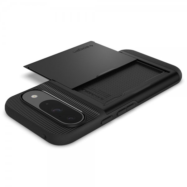 Spigen Google Pixel 9/Pixel 9 Pro Deksel Slim Armor CS Svart