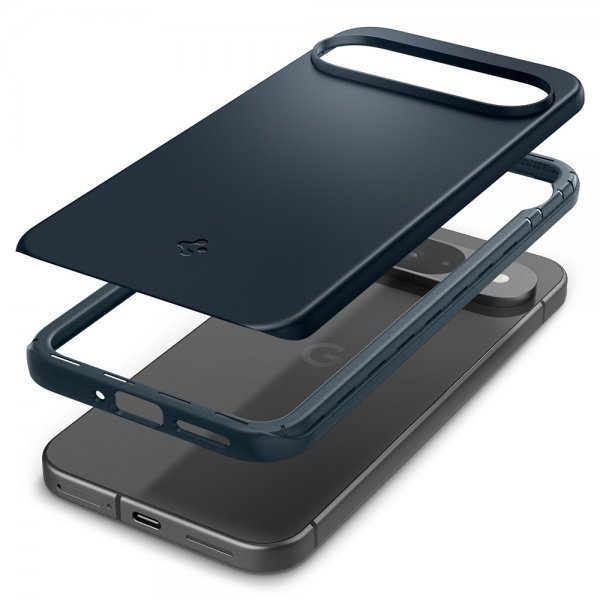 Spigen Google Pixel 9/Pixel 9 Pro Deksel Thin Fit Metal Slate