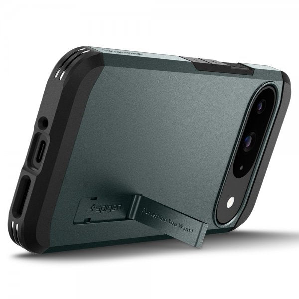 Spigen Google Pixel 9/Pixel 9 Pro Deksel Tough Armor Abyss Green