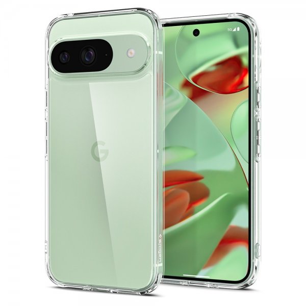 Spigen Google Pixel 9/Pixel 9 Pro Deksel Ultra Hybrid Crystal Clear