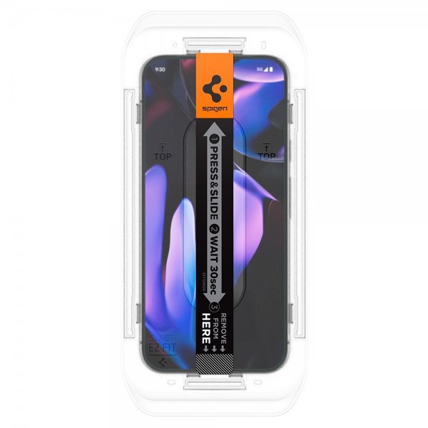 Spigen Google Pixel 9/9 Pro/Pixel 10/10 Pro Skjermbeskytter GLAS.tR EZ Fit 2-pakning