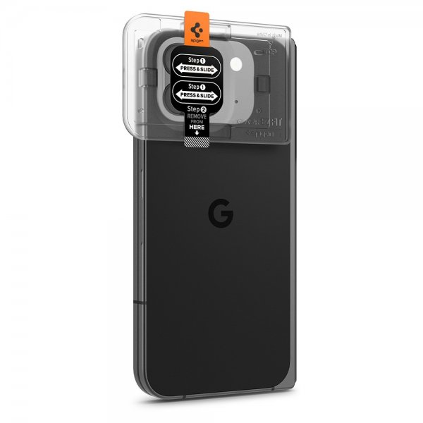 Spigen Google Pixel 9 Pro Fold Kamerabeskytter Glas.tR EZ Fit Optik 2-pakning