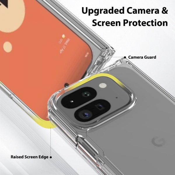 Google Pixel 9 Pro Fold Deksel Transparent Klar
