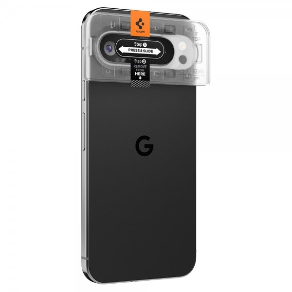 Spigen Google Pixel 9 Pro Kamerabeskytter Glas.tR EZ Fit Optik 2-pakning