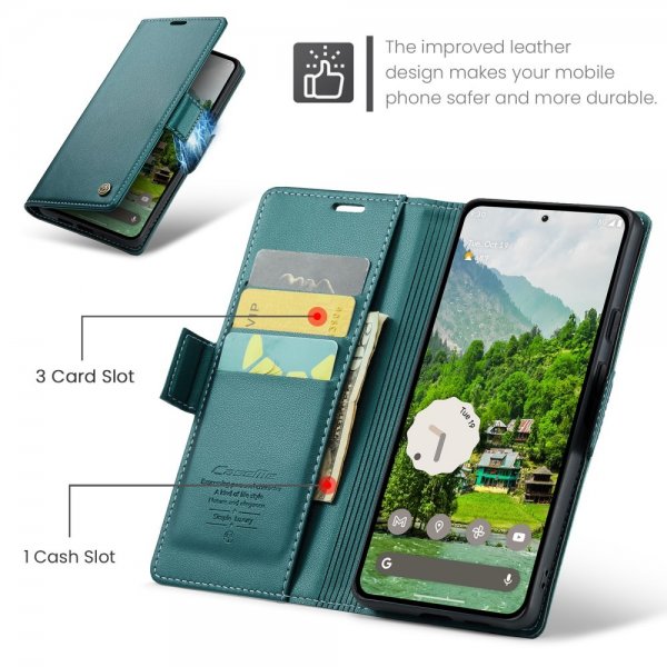 CaseMe Google Pixel 9 Pro XL Etui 023 Series Grønn