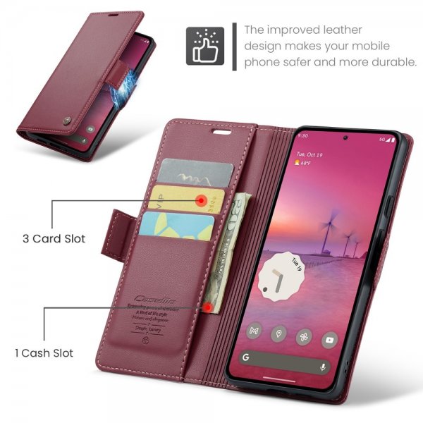 CaseMe Google Pixel 9 Pro XL Etui 023 Series Rød