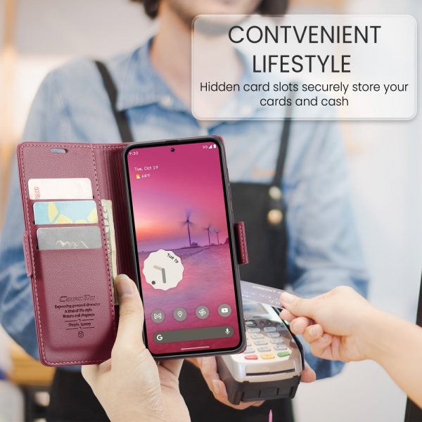 CaseMe Google Pixel 9 Pro XL Etui 023 Series Rød