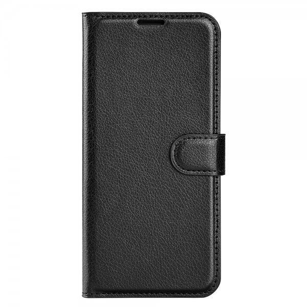 Google Pixel 9 Pro XL Etui Litchi Svart