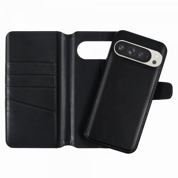 Nordic Covers Google Pixel 9 Pro XL Etui MagLeather Raven Black