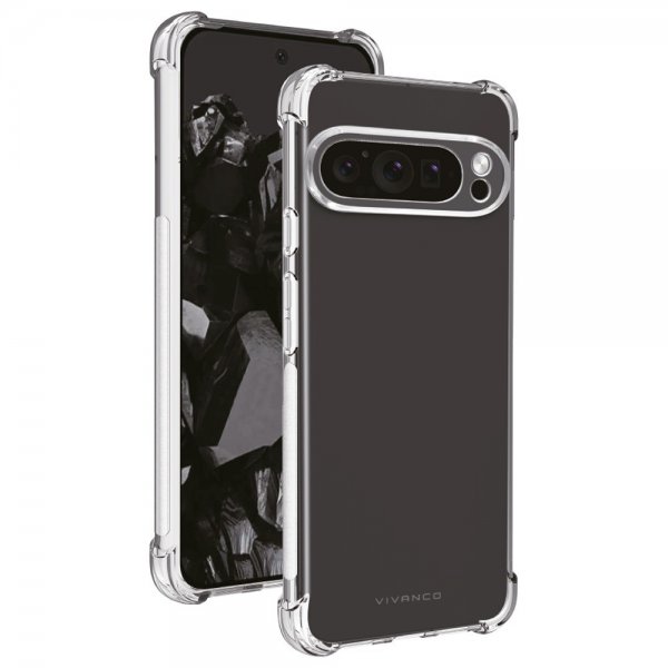 Vivanco Google Pixel 9 Pro XL Deksel Anti-Shock Transparent