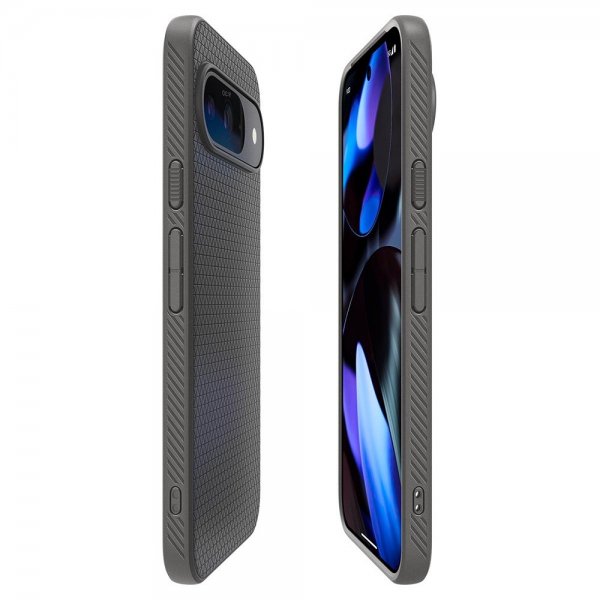 Spigen Google Pixel 9 Pro XL Deksel Liquid Air Marble Gray