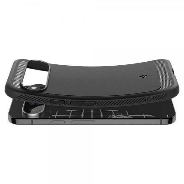 Spigen Google Pixel 9 Pro XL Deksel Rugged Armor Matte Black