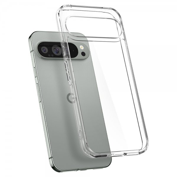 Spigen Google Pixel 9 Pro XL Deksel Ultra Hybrid Crystal Clear