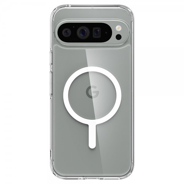 Spigen Google Pixel 9 Pro XL Deksel Ultra Hybrid Metal Ring MagFit