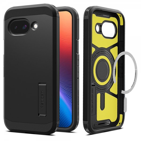 Spigen Google Pixel 9a Deksel Tough Armor MagFit Svart