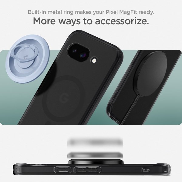Spigen Google Pixel 9a Deksel Ultra Hybrid MagFit Frost Black