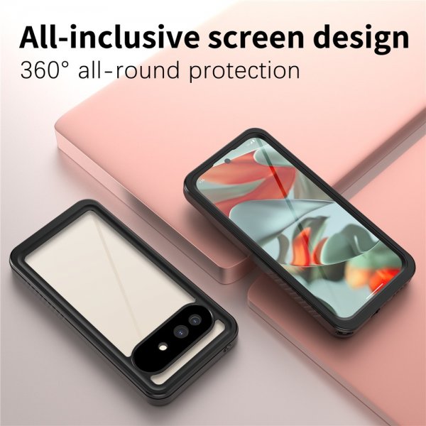 Redpepper Google Pixel 9a Deksel Vanntett IP68 Svart