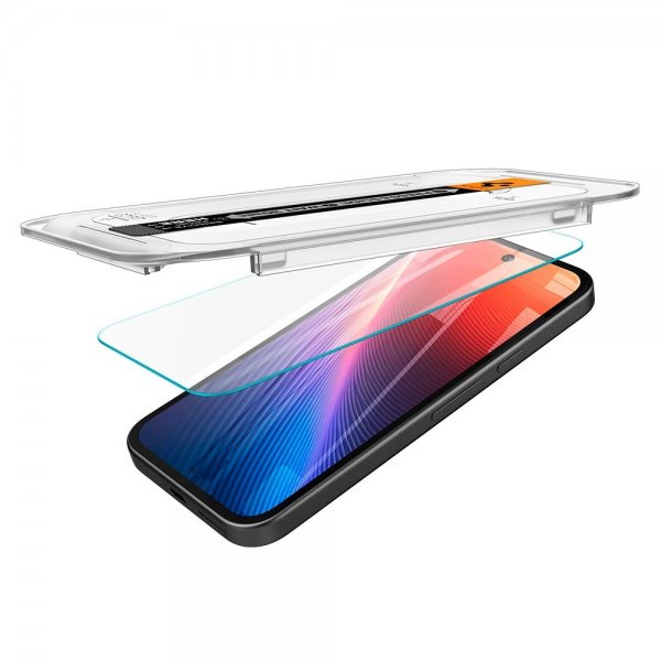 Spigen Google Pixel 9a Skjermbeskytter GLAS.tR EZ Fit 2-pakning