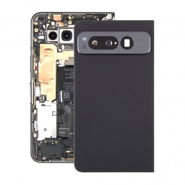 Google Pixel Fold Bakside - Svart