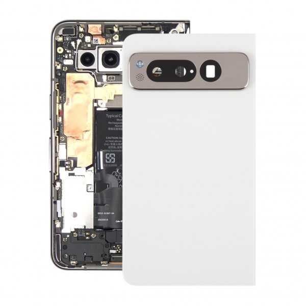 Google Pixel Fold Bakside - Hvit