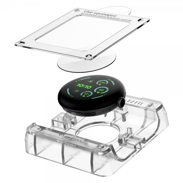 Spigen Google Pixel Watch 3/4 41mm Skjermbeskytter EliteShield EZ Fit 2-pakning